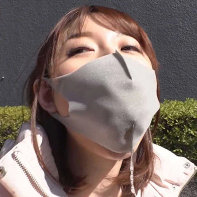 あおいれなが野外でイラマスクを着けマスクから大量の唾液を漏らす買い物チャレンジAVアイキャッチ